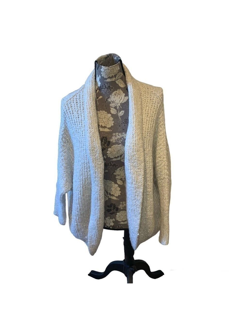 BISHOP + YOUNG Cardigan Cream Knit size small